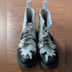 Dr. Martens Delaney White Shoes